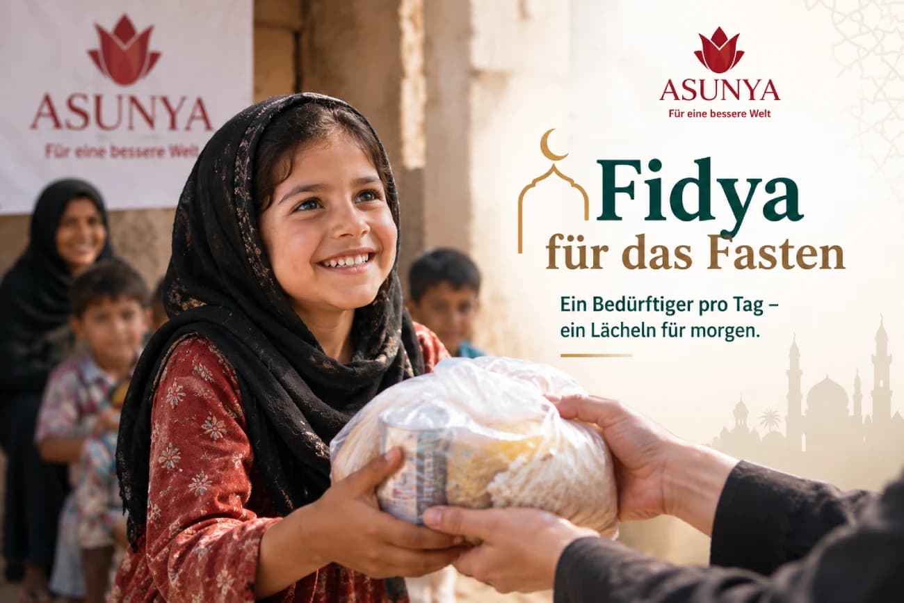 Fidya für das Fasten – Eine bedürftige Person pro Tag versorgen
